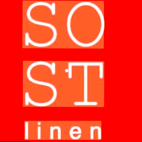 South Street Linen Sherbet Orange Button Down Shirt Blouse Top Medium/SSL Size 2 - Picture 7 of 7